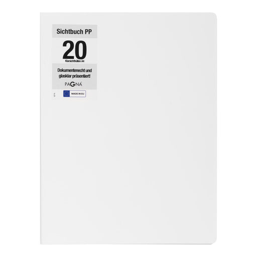 EAN 4009212065162 - Pagna 21009-02 carpeta Polipropileno (PP) Blanco A4 imagen 1
