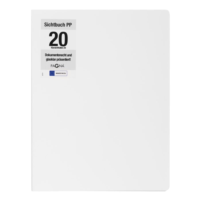 EAN 4009212065162 - Pagna 21009-02 carpeta Polipropileno (PP) Blanco A4 imagen 1