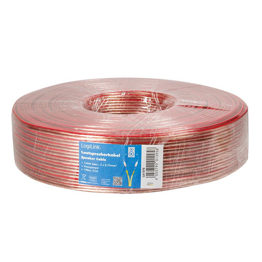 EAN 4052792012958 - LogiLink CA1078 cable de audio 100 m Transparente imagen 3