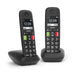 EAN 4250366856063 - Gigaset E290 Duo Terminal de teléfono analógico Identificador de llamadas Negro imagen 1