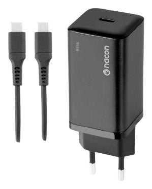 EAN 3665962028201 - NACON SWITCHNEWADAPT60 cargador de dispositivo móvil Smartphone, Teléfono móvil Negro Corriente alterna C imagen 1