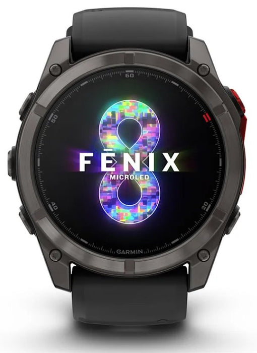 EAN 753759348182 - Garmin fēnix 8 Pro 3,56 cm (1.4") LED 51 mm Digital 454 x 454 Pixeles Pantalla táctil Negro, Gris, Titanio imagen 2