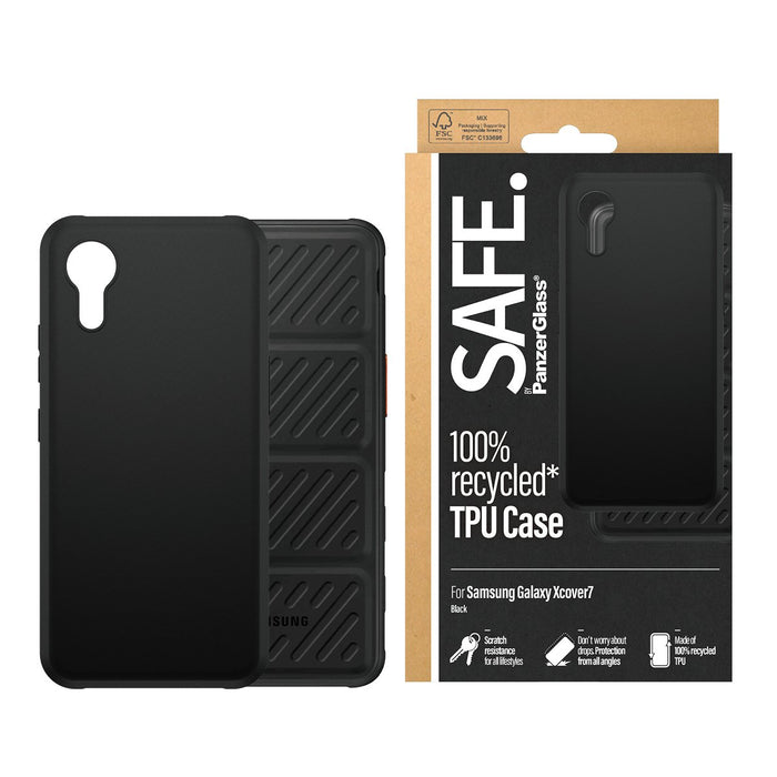 EAN 5715685012419 - PanzerGlass SAFE. by ® TPU Case Black Samsung Galaxy Xcover7 funda para teléfono móvil Negro imagen 2