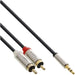 EAN 4043718269631 - InLine S-99241 cable de audio 1 m 3,5mm 2 x RCA Negro, Plata imagen 2