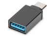 EAN 4016032370802 - Digitus AK-300506-000-S cambiador de género para cable USB C USB A Negro imagen 1