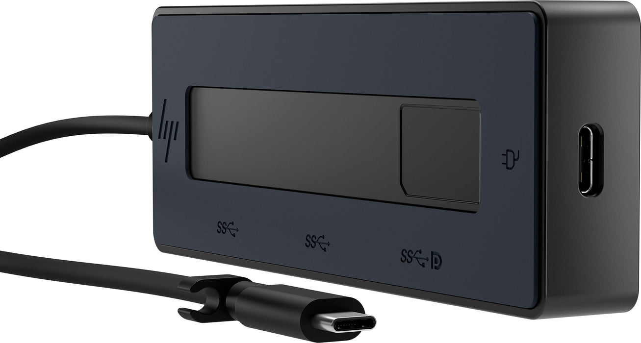 EAN 0196548906963 - HP 4K USB-C Multiport Hub USB Tipo C Negro imagen 3