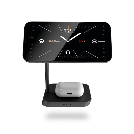 EAN 8720618634368 - ZENS Office Charger 2 Auriculares, Smartphone Negro Corriente alterna Cargador inalámbrico Carga rápida I imagen 2