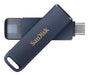 EAN 0619659211868 - SanDisk iXpand unidad flash USB 256 GB USB Type-C / Lightning 3.2 Gen 1 (3.1 Gen 1) Azul imagen 1
