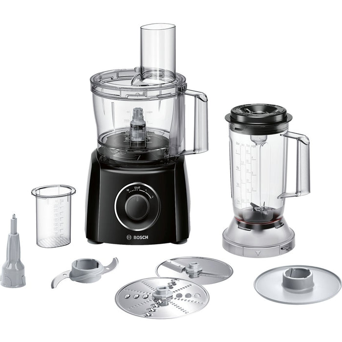 EAN 4242002853352 - Bosch MCM3201B robot de cocina 800 W 2,3 L Negro, Transparente imagen 1