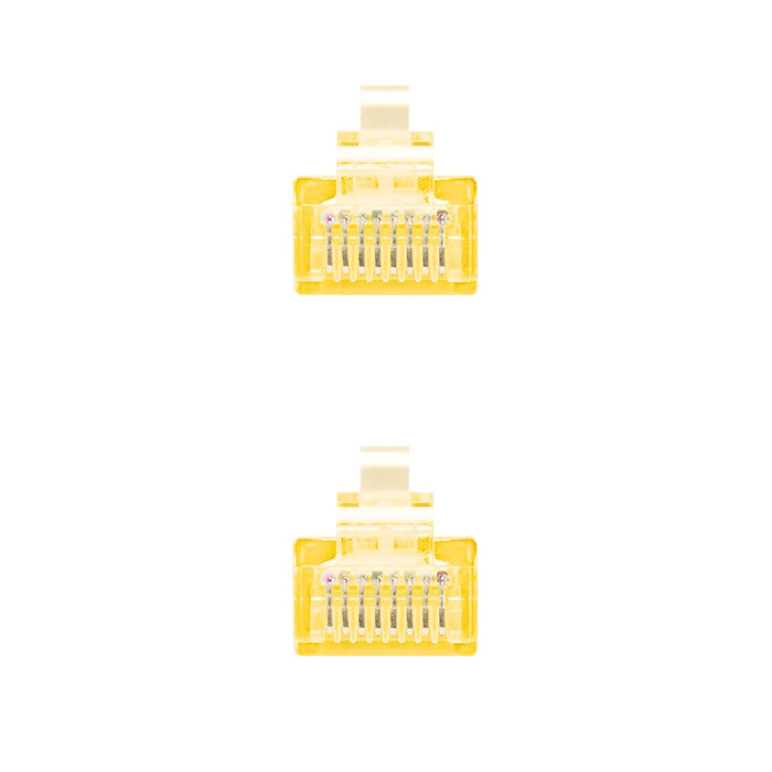 EAN 8433281003460 - Nanocable 10.20.0102-Y cable de red Amarillo 2 m Cat5e U/UTP (UTP) imagen 3