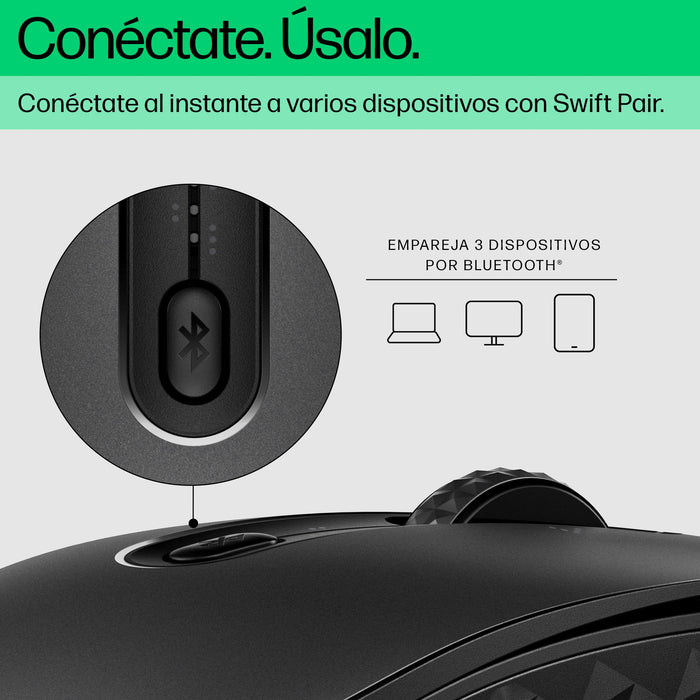 EAN 5715063525555 - HP 695 Qi-Charging Wireless Mouse ratón imagen 6