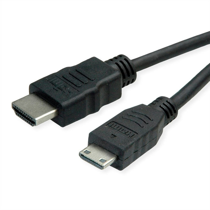 EAN 7630049619685 - ROLINE 11445580 cable HDMI 2 m HDMI tipo A (Estándar) HDMI Type C (Mini) Negro imagen 1