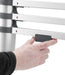 EAN 4007126023100 - Hailo 7113-091 Escalera telescópica Aluminio, Negro, Rojo imagen 2