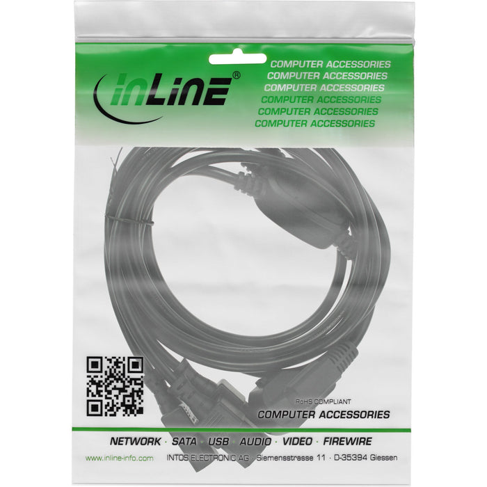 EAN 4043718265749 - InLine 16657I cable de transmisión Negro 5 m CEE7/7 3 x conector C13 imagen 2