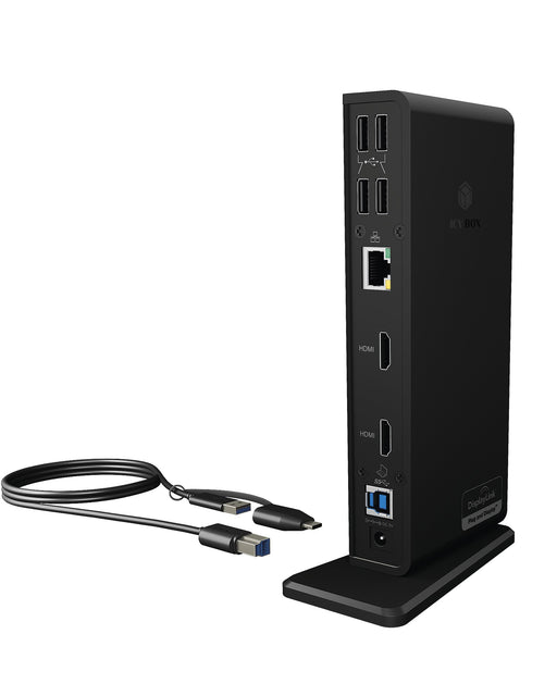 EAN 4250078169765 - ICY BOX IB-DK2251AC Alámbrico USB 3.2 Gen 2 (3.1 Gen 2) Type-A Negro imagen 1