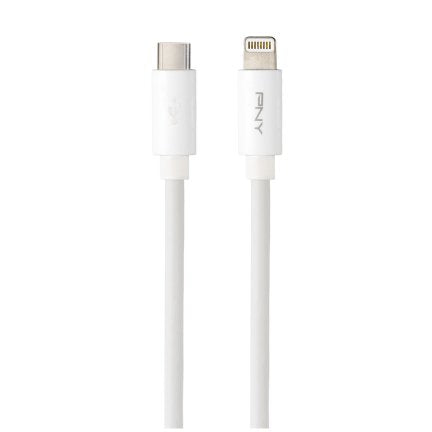 EAN 3536403375140 - PNY C-TC-LN-W01-10 cable de conector Lightning 3 m Blanco imagen 2