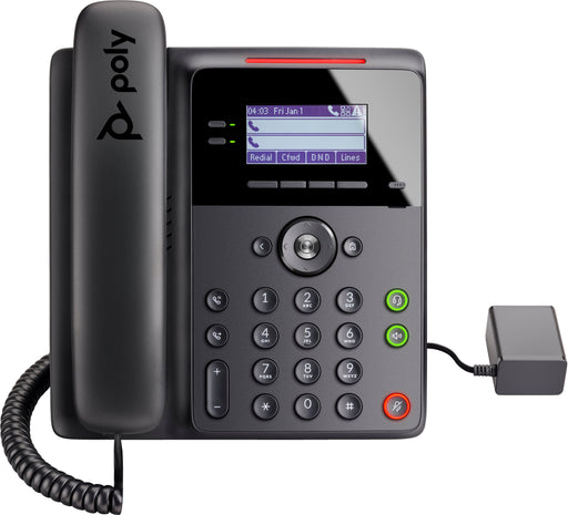 EAN 0197497341317 - HP Poly Edge B20 IP Phone and PoE-enabled teléfono IP Negro 2 líneas LCD imagen 1