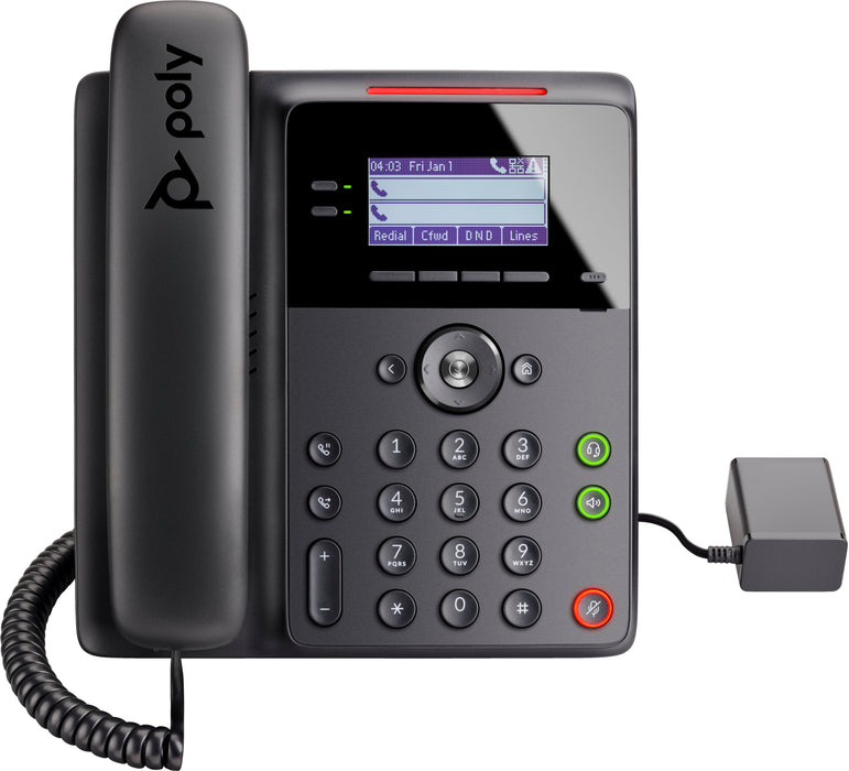 EAN 0197497341317 - HP Poly Edge B20 IP Phone and PoE-enabled teléfono IP Negro 2 líneas LCD imagen 1
