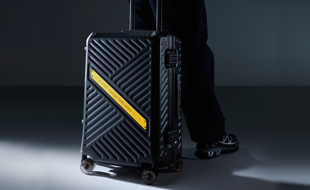 EAN 4711636589734 - ASUS ROG SLASH Hard-Case Luggage Edition 20 Tranvía Armazón duro Negro Policarbonato (PC) imagen 8