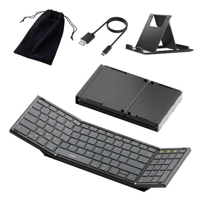 EAN 6976521113083 - Inateck N0135_BLACK teclado Hogar / Oficina Bluetooth QWERTZ Negro imagen 2