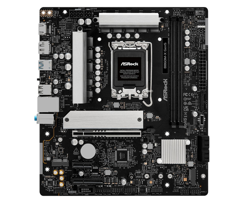 EAN 4711581490727 - Asrock B860M-X Gen5 Intel B860 LGA 1851 (Socket V1) micro ATX imagen 2