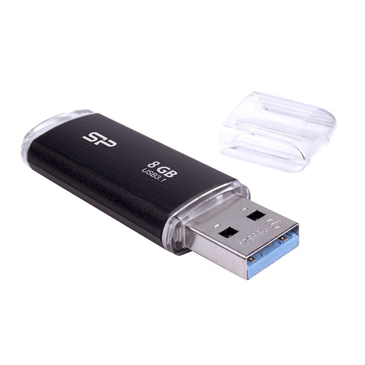 EAN 4712702646443 - Silicon Power 8GB Blaze B02 unidad flash USB USB tipo A 3.2 Gen 1 (3.1 Gen 1) Negro imagen 1