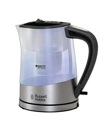 EAN 4008496856367 - Russell Hobbs Purity tetera eléctrica 1 L 2200 W Negro, Plata, Transparente imagen 1