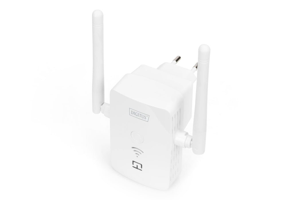 EAN 4016032474487 - Digitus DN-7072 repetidor y transceptor Repetidor de red 300 Mbit/s Blanco imagen 1