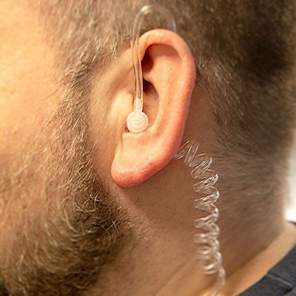 EAN 8712412583652 - Alecto FRH-10 DUO auricular y casco Auriculares Alámbrico Dentro de oído Arándano, Transparente imagen 6