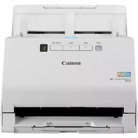 EAN 4528472109930 - Canon RS40 Escáner alimentado con hojas 600 x 600 DPI Blanco imagen 1