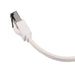 EAN 5904960297850 - Extralink LAN PATCHCORD CAT.8 U/FTP 3M 40G FLAT SHIELDED FOILED TWISTED PAIR BARE COPPER WHITE cable de r imagen 6