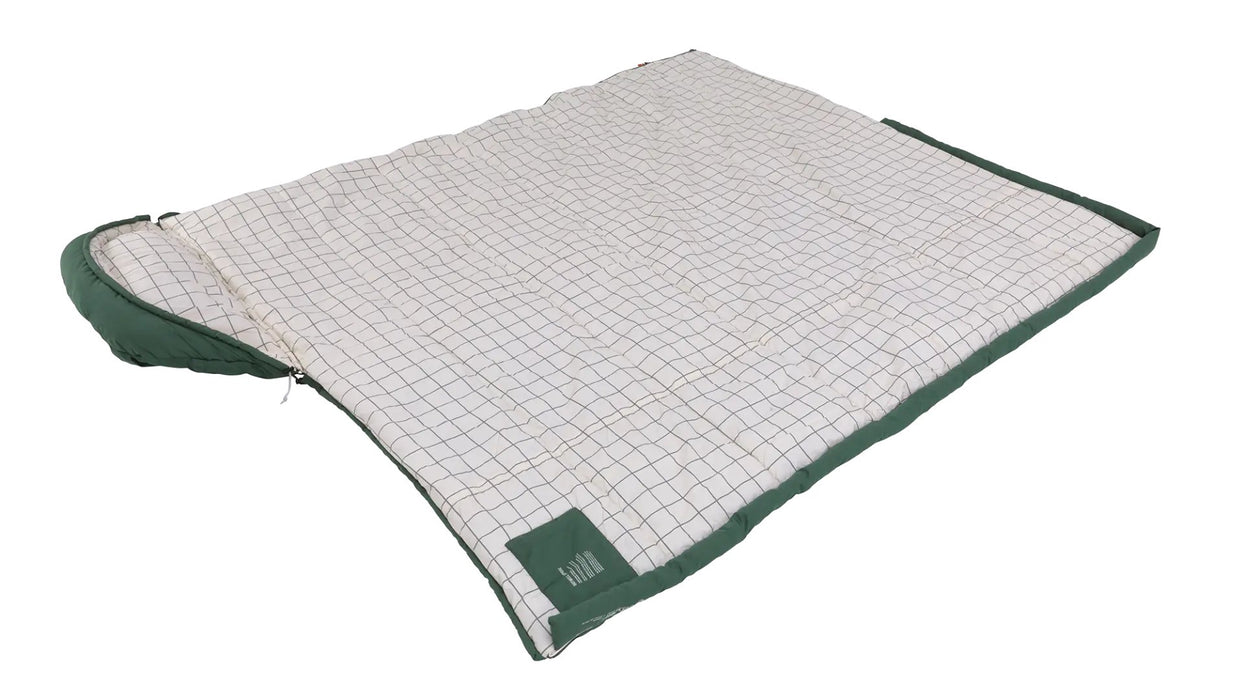 EAN 5709388158604 - Outwell Camper Prime Adulto Saco de dormir semi-rectangular Algodón, Poliéster Verde imagen 3