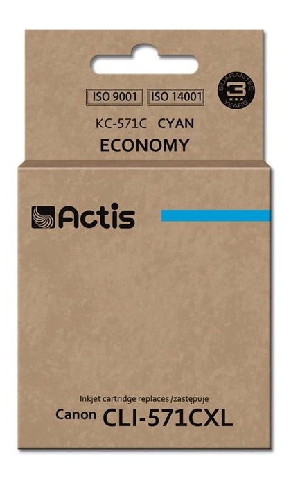 EAN 5901443103226 - Actis KC-571C cartucho de tinta 1 pieza(s) Compatible Rendimiento estándar Cian imagen 1