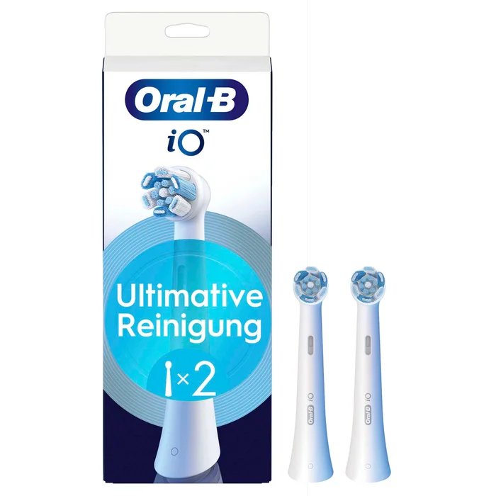 EAN 8700216373333 - Oral-B iO Ultimative Reinigung 2er 2 pieza(s) Blanco imagen 1