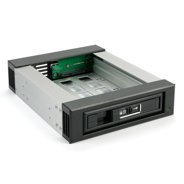 EAN 4250273421880 - Fantec BP-T3525 Carcasa de disco duro/SSD Negro, Gris 2.5/3.5" imagen 2