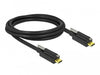 EAN 4043619841387 - DeLOCK 84138 cable USB USB 3.2 Gen 2 (3.1 Gen 2) USB C Negro imagen 2