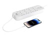 EAN 0745883855629 - Belkin SRB003VF2M limitador de tensión Blanco 8 salidas AC 2 m imagen 2
