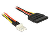 EAN 4043619838790 - DeLOCK 0.6m SATA 15p / 4p 0,6 m imagen 1