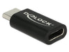 EAN 4043619656974 - DeLOCK 65697 cambiador de género para cable USB Type-C Negro imagen 1