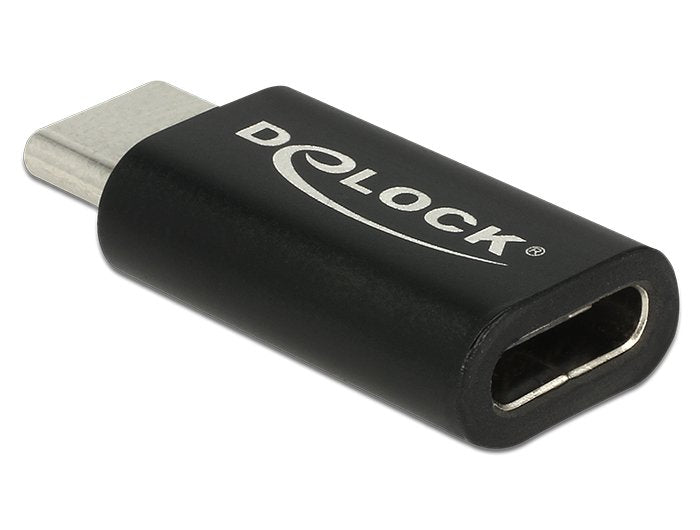 EAN 4043619656974 - DeLOCK 65697 cambiador de género para cable USB Type-C Negro imagen 1