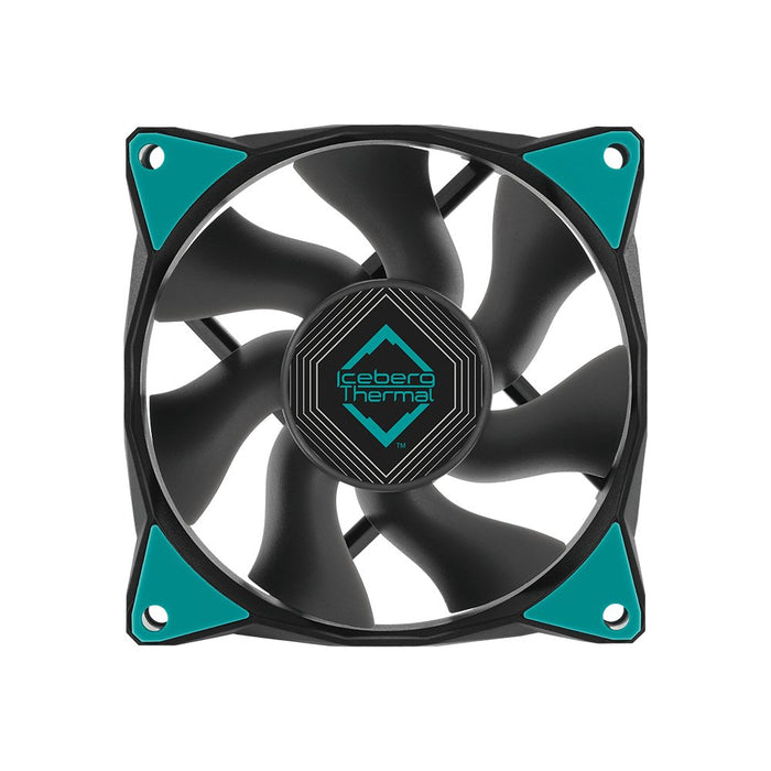 EAN 1230000071116 - Iceberg Thermal IceGALE Xtra Carcasa del ordenador Ventilador 8 cm Negro 1 pieza(s) imagen 1