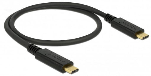 EAN 4043619830435 - DeLOCK 83043 cable USB USB 2.0 0,5 m USB C Negro imagen 1