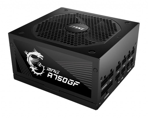 EAN 4719072754266 - MSI MPG-A750GF unidad de fuente de alimentación 750 W 24-pin ATX ATX Negro imagen 1