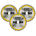 EAN 5035048095799 - DeWALT DT1962-QZ hoja de sierra circular 21,6 cm 3 pieza(s) imagen 1