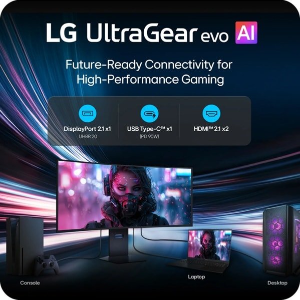 EAN 8806096768488 - LG 39GX950B-B pantalla para PC 99,1 cm (39") 5120 x 2160 Pixeles 5K Ultra HD OLED Negro imagen 6