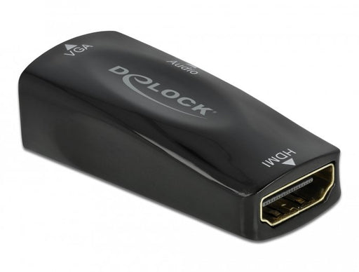 EAN 4043619665600 - DeLOCK 66560 cambiador de género para cable HDMI Type A (Standard) VGA (D-Sub) Negro imagen 1