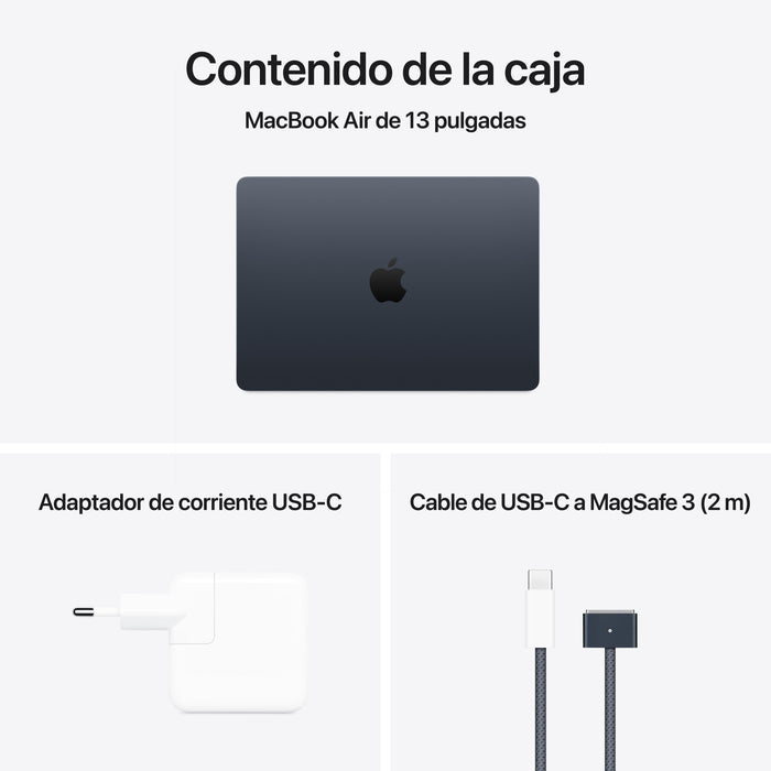 EAN 0195949838316 - Apple MacBook Air Apple M M4 Portátil 34,5 cm (13.6") 16 GB 256 GB SSD Wi-Fi 6E (802.11ax) macOS Sequoia  imagen 11