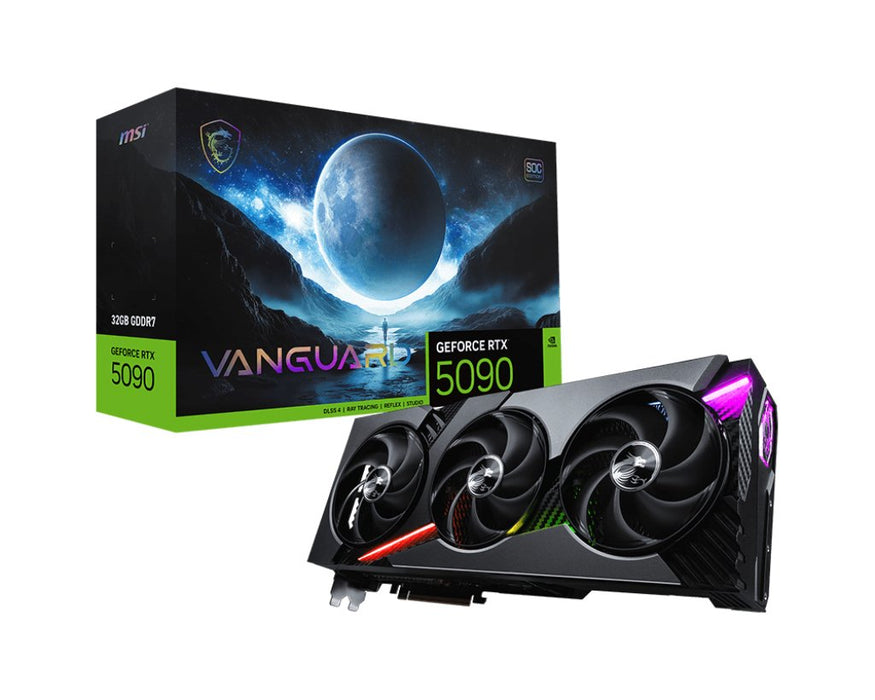 EAN 4711377302500 - MSI GeForce RTX 5090 32G VANGUARD SOC NVIDIA 32 GB GDDR7 imagen 1