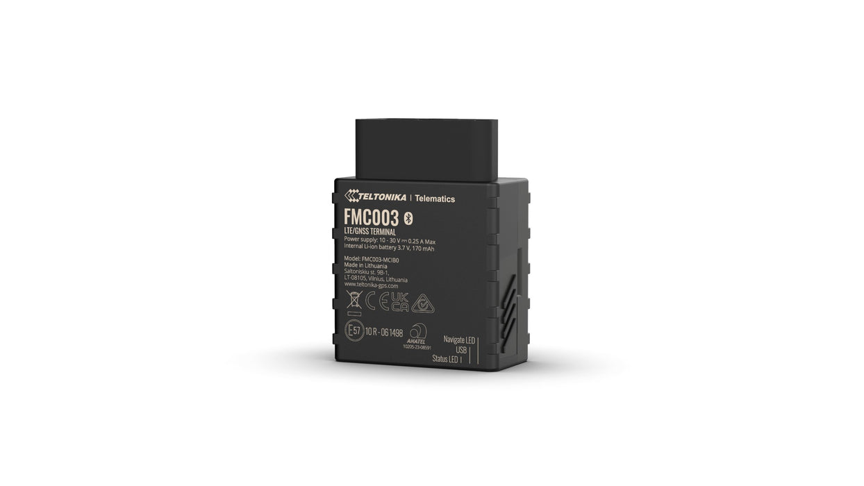 EAN 4779027310244 - Teltonika FMC003 localizador o rastreador GPS Coche Rastreador de GPS Negro imagen 3