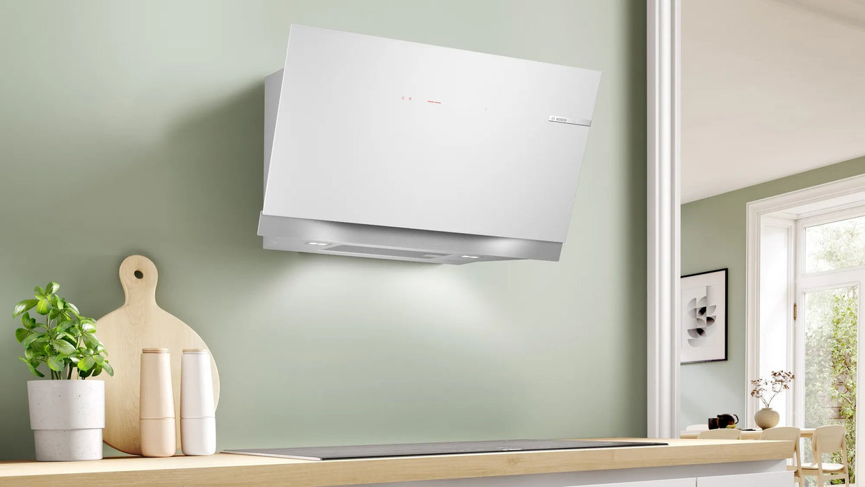 EAN 4242005360833 - Bosch Serie 8 DWK91LT20 campana De pared Blanco 441 m³/h imagen 3